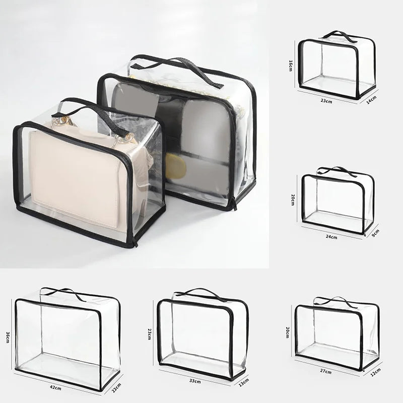 Sac bandoulière transparent mode élégante