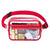 Sac banane transparent mode violette - modèle Red - TransparenceSac.com