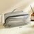 Trousse transparente noire voyage fashion - modèle gray - TransparenceSac.com