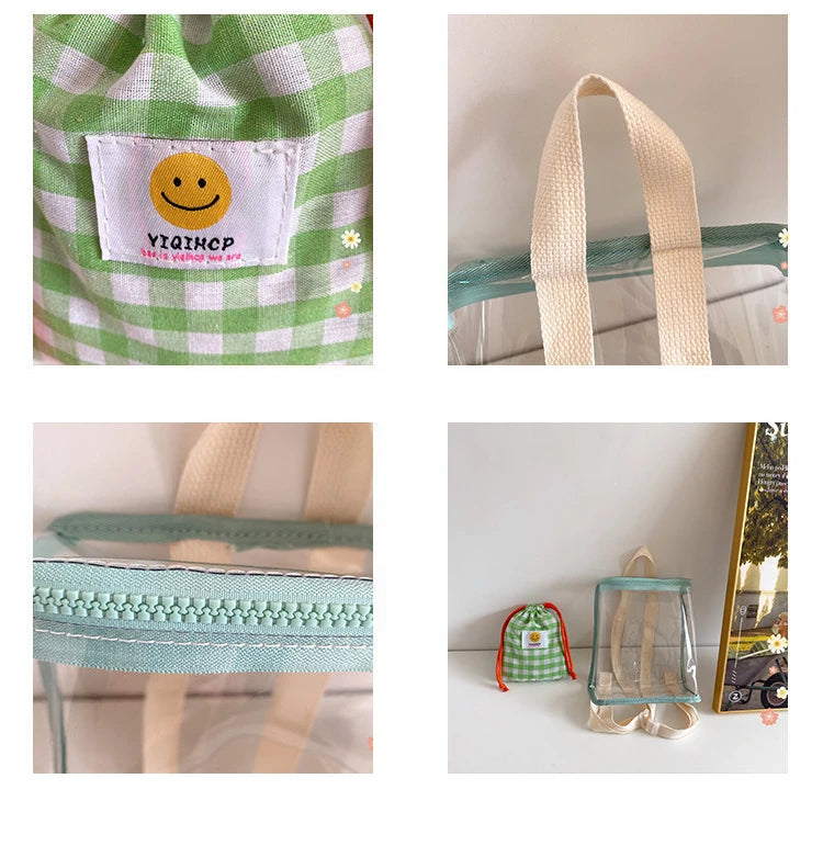 Sac à dos transparent enfant fashion