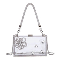 Sac a Main Transparent Chic Fleur - TransparenceSac.com