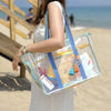 Sac de plage transparent grande capacité