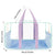 Sac de voyage transparent multicolore tendance - modèle Blue Color - TransparenceSac.com