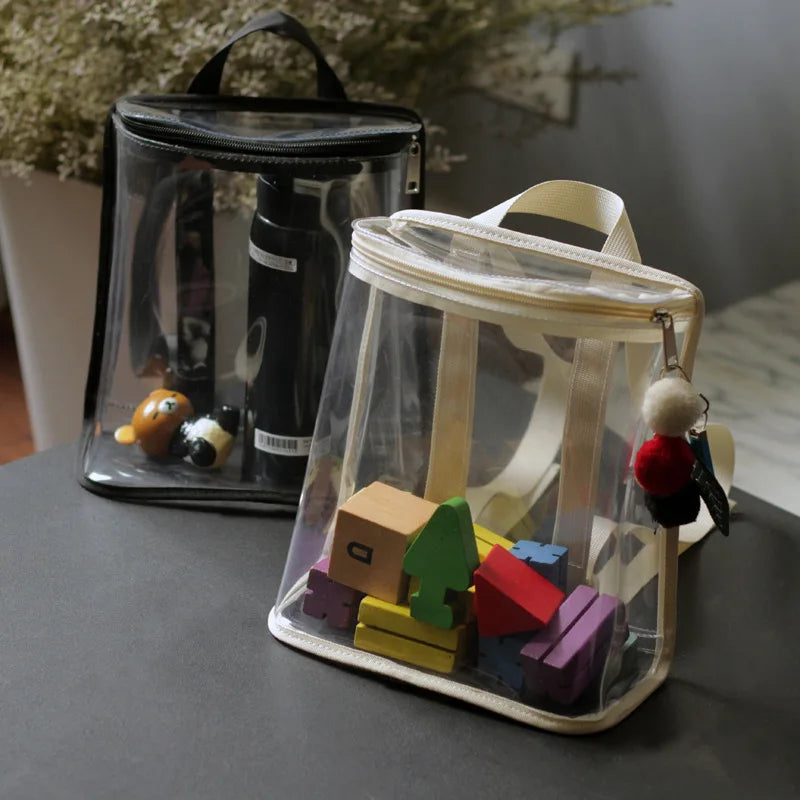 Sac à dos transparent jaune