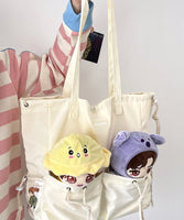 Sac shopping transparent tendance élégant - modèle Beige / 35X15X32CM Only bag - TransparenceSac.com