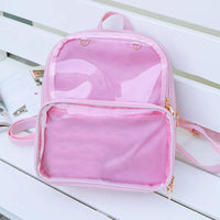 Sac à dos mode rose élégant - modèle Pink - TransparenceSac.com