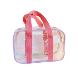 Acheter Sac à main transparent rose fashion - TransparenceSac.com