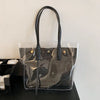 Sac Transparent Chic en Paille Naturelle