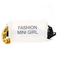 Sac banane transparent violet fashion - modèle White - TransparenceSac.com