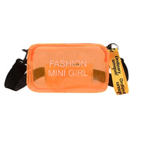 Sac banane transparent violet fashion - modèle Orange - TransparenceSac.com