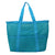 Sac de plage transparent avec pochettes multiples - modèle Sky blue - TransparenceSac.com