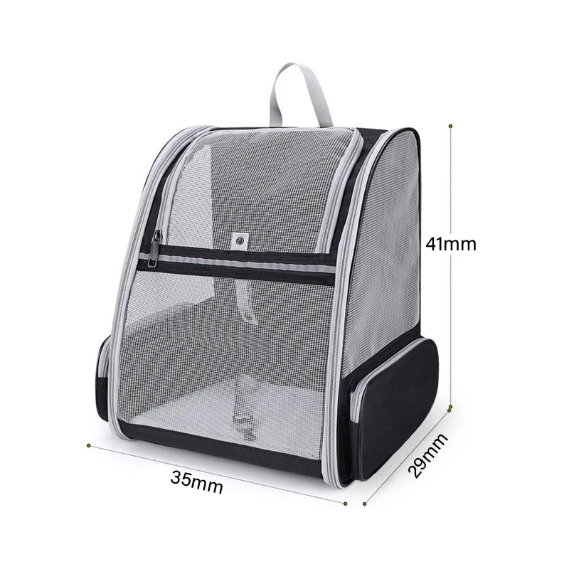 Sac à dos transparent aéré style urbain