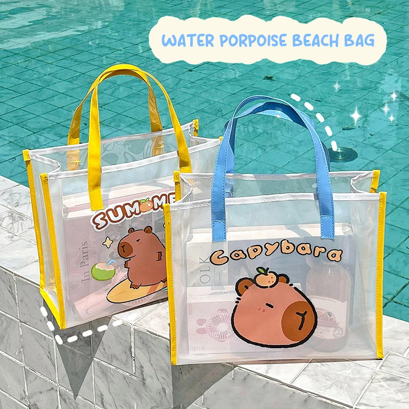 Sac Transparent Capybara Mode Fashion