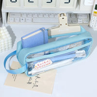 Trousse de maquillage transparente kawaii - modèle Q4 - TransparenceSac.com