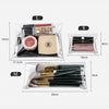 Pochette maquillage transparente chic