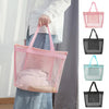 Sac shopping transparent vert fashion