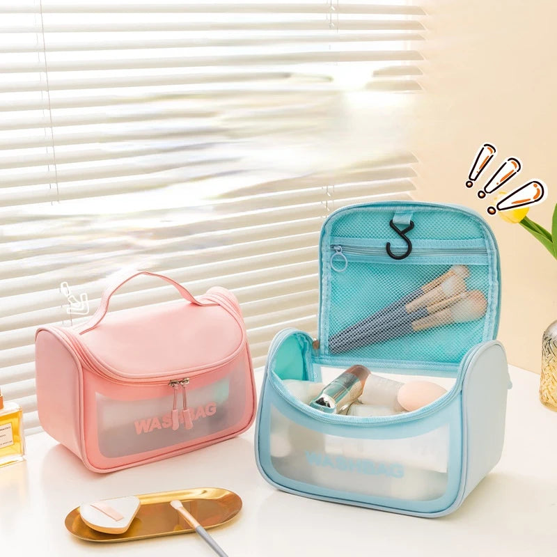 Trousse cosmétique transparente fashion