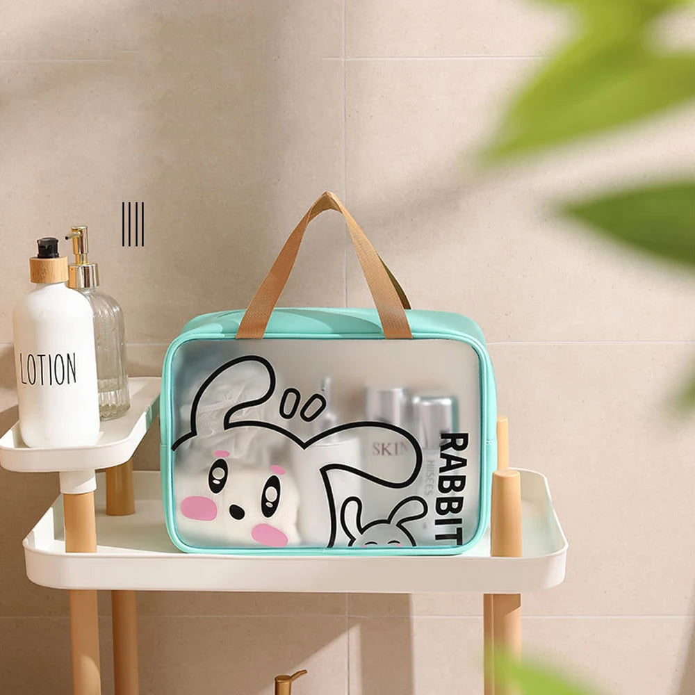 Set de sacs transparents lapin mignons.