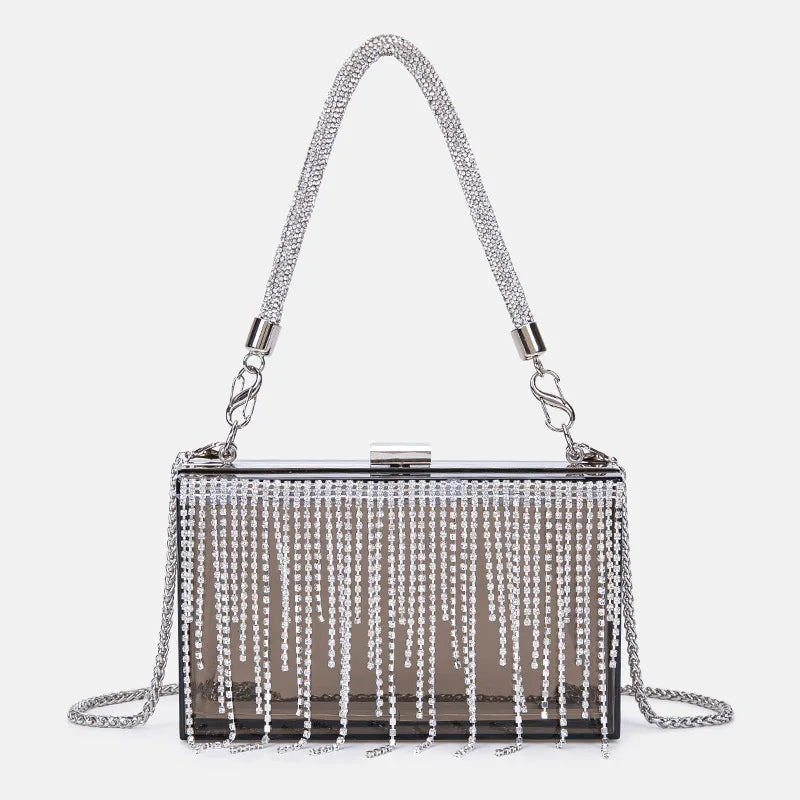 Sac a Main Transparent Chic Fleur