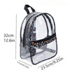 Sac à dos transparent fashion coloré