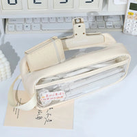 Trousse de maquillage transparente kawaii - modèle Q1 - TransparenceSac.com