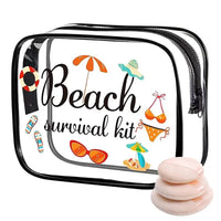 Trousse transparente plage fashion pratique - TransparenceSac.com