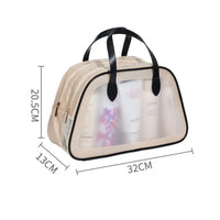 Sac de voyage transparent mode élégance - TransparenceSac.com