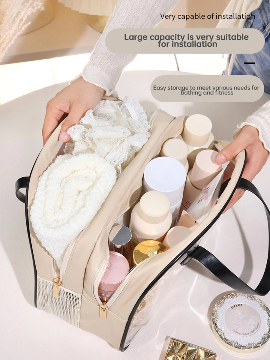 Sac de voyage transparent mode élégance