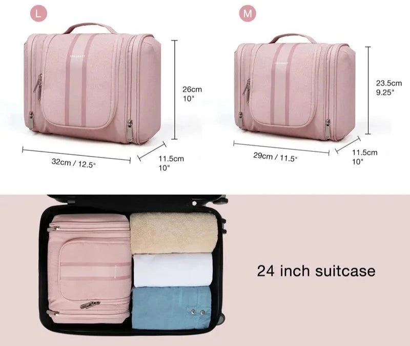 Trousse de voyage pratique suspendue