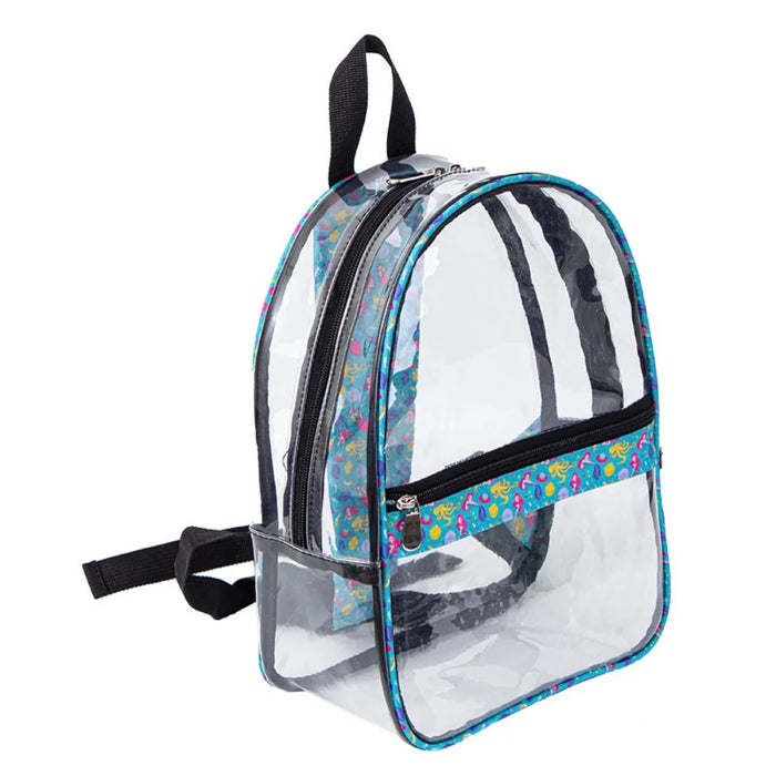 Sac à dos transparent fashion coloré