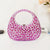 Sac transparent rose étincelant chic - modèle Rose Pink - TransparenceSac.com