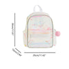 Sac à dos coeur holographique enfant