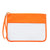 Pochette transparente mode soirée élégante - modèle Orange - TransparenceSac.com