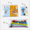Pochette maquillage transparente chic