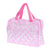 Sac de voyage transparent pois roses - modèle pink - TransparenceSac.com