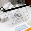 Trousse transparente maquillage voyage pratique