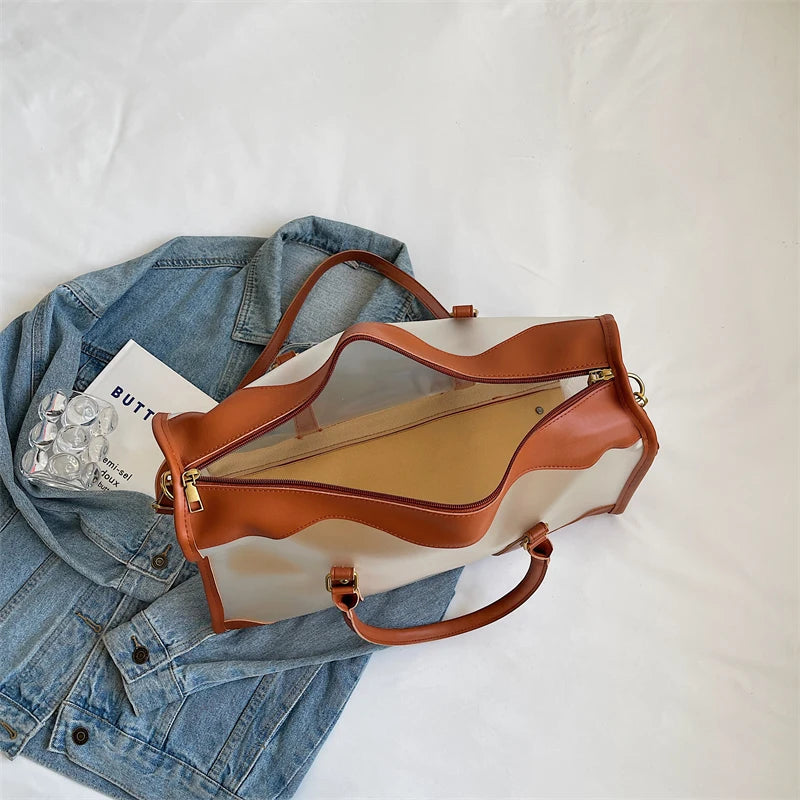 Sac de Voyage Transparent Chic